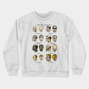 The Baldness Table Crewneck Sweatshirt